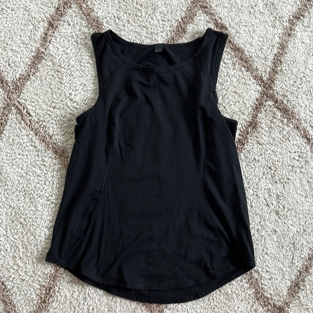 Workout Athletic Black Tank Top